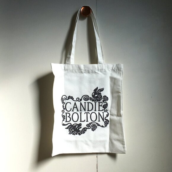 NWT Kaiju Tattoo Style Canvas Tote Trick-or-Treat Bag #2 - Picture 2 of 4